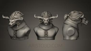 Busts of heroes and monsters (BUSTH_0390) 3D model for CNC machine